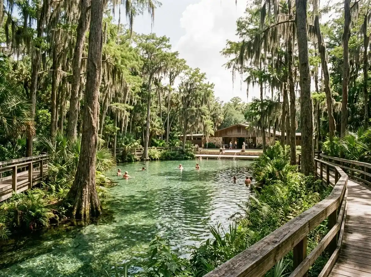 Residential street near Warm Mineral Springs, North Port